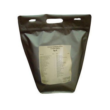 Frysetørret Tactical-ration - Menu 1 - 3000 Kcal - Trek'n Eat