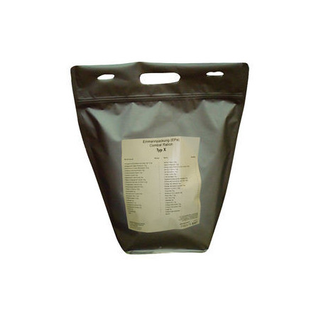 Razione liofilizzata Tactical - Menu 1 - 3000 Kcal - Trek'n Eat