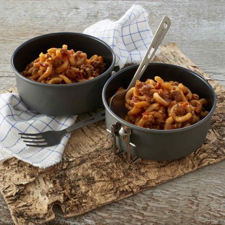 Manzo all'ungherese con pasta
