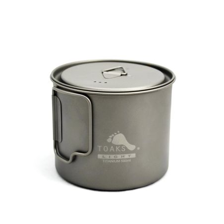 Toaks Ultralight Titanium Cookware - 0.55 L