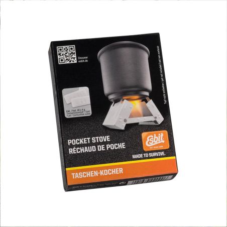 Esbit Taschenkocher und 20 x 4 g Trockenbrennstoff