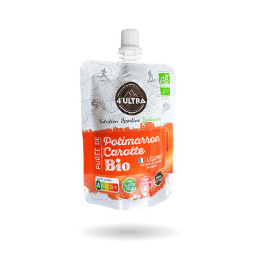 Bio-Energiepüree herzhaft 4ultra - Hokkaido-Kürbis, Karotte