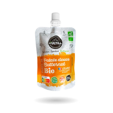 Puré energético salado ecológico 4ultra - Batata, butternut