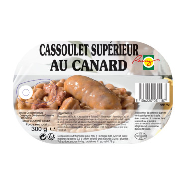 Cassoulet superior al pato