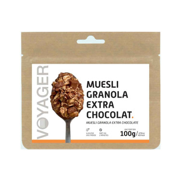 Müsli granola med ekstra chokolade