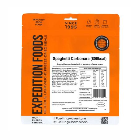 Espaguetis carbonara - Formato grande