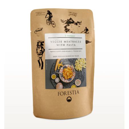 Vegetariske boller med pasta