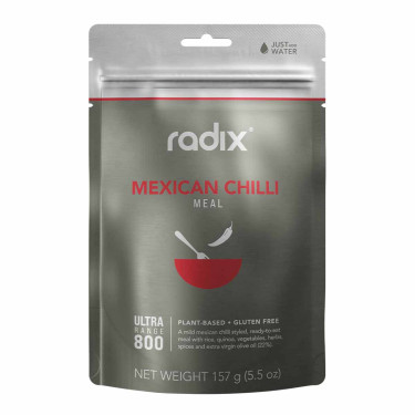 Chili mexicano vegetariano com arroz - Formato grande