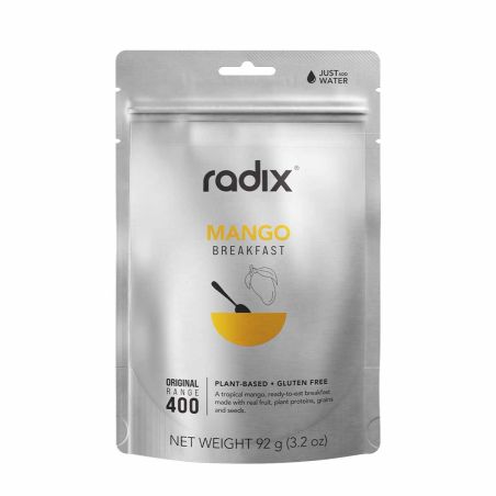 Gepuffter Reis mit Mango