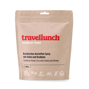 Karry med kartofler, kylling og rejer - Dobbelt portion