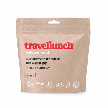 Jogurt z dzikimi jagodami