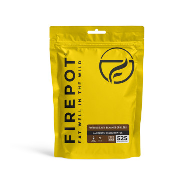 Porridge de plátanos asados