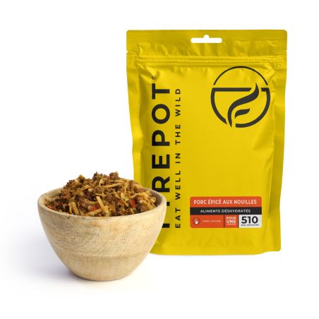 Noodles piccanti al maiale