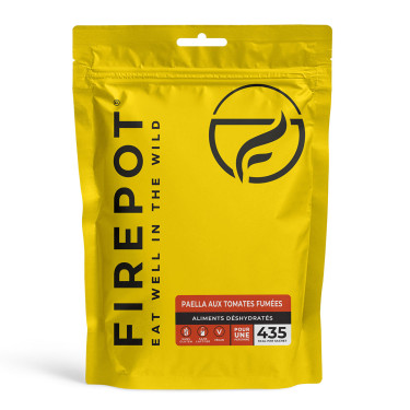 Paella savutuilla tomaateilla