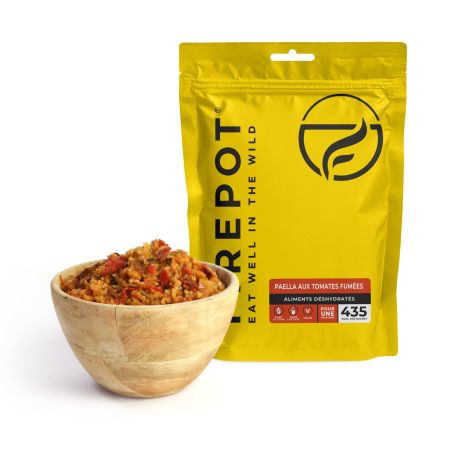 Paella ai pomodori affumicati