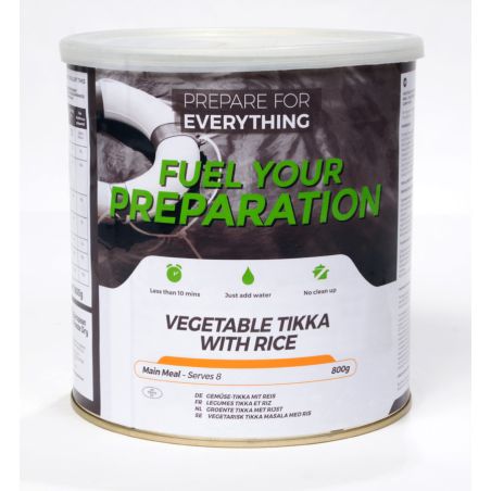 Tikka groenten met rijst - 25 jaar
