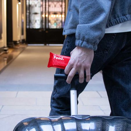 Feed. måltidsbar - Røde bær, chokolade