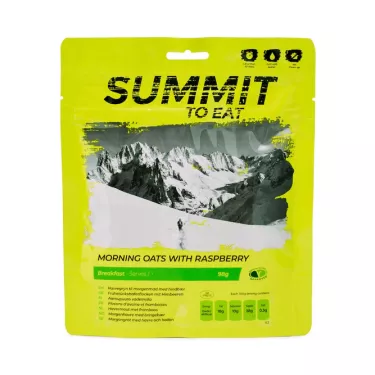 Flocos de aveia com framboesa