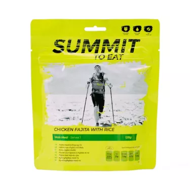 Hähnchen Fajita und Reis