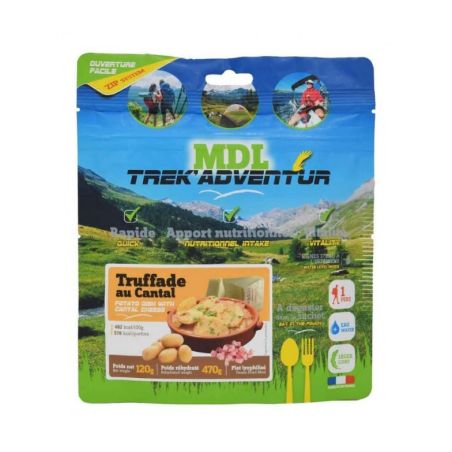 Truffade z serem Cantal