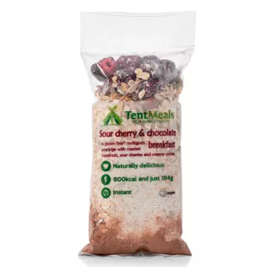 Schokoladen-Kirsch-Frühstück - Großformat