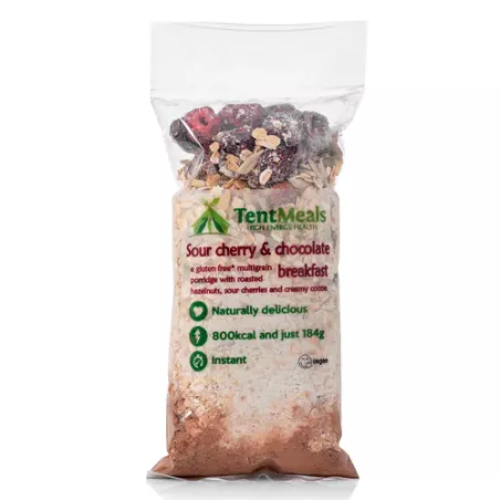 Schokoladen-Kirsch-Frühstück - Großformat