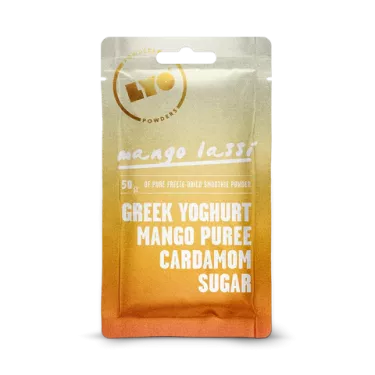 Smoothie Mango Lassi - Grekisk yoghurt, mango, kardemumma