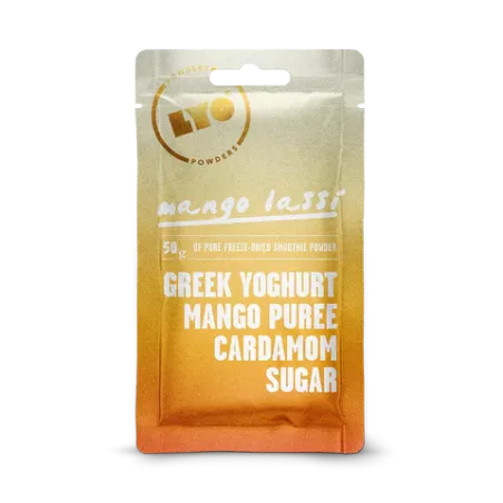 Mango Lassi Smoothie - Greek Yoghurt, Mango, Cardamom
