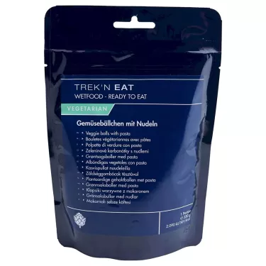 Polpette vegetariane con pasta