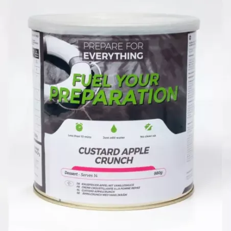 Crema crujiente de manzana - 25 años