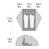 Tente de randonnée MSR FreeLite 2 - 2 personnes