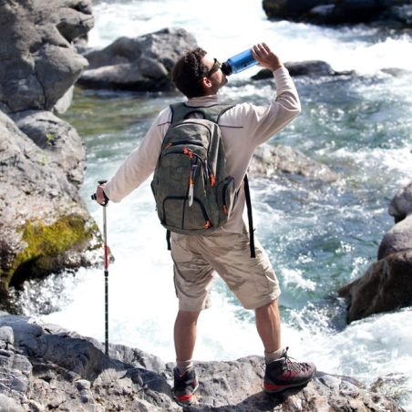 Opinel mes n°8 Outdoor - Zee en bergen 8,5 cm