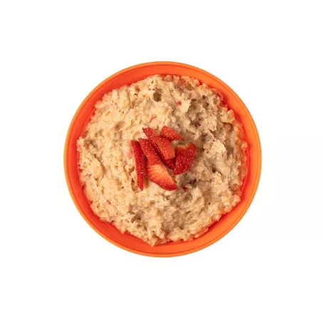 Erdbeer-Porridge - Großformat
