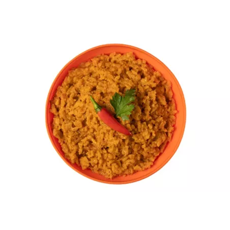 Pollo tikka con riso