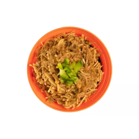 Asiatische Nudeln mit Hähnchen - Doppelportion