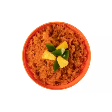 Süß-saures Hähnchen mit Reis - Großformat