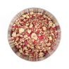 Porridge al miglio bio, lamponi, polvere di bacche di aronia