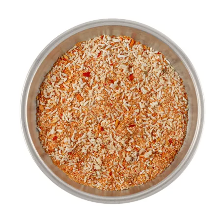 Cremige Tomaten-Paprika-Suppe mit Reis