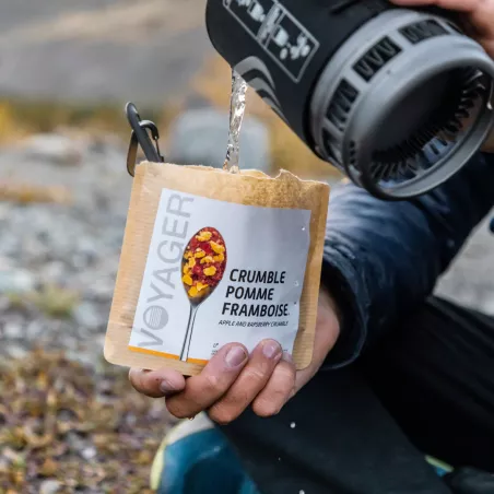 Apple Raspberry Crumble