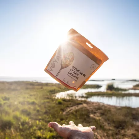 Rundvlees met rijst en pompoenpitten - Groot formaat