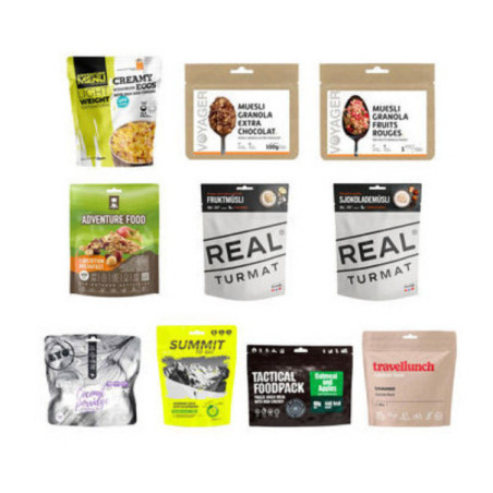 Eine Auswahl von 10 Frühstücken für die Wanderung