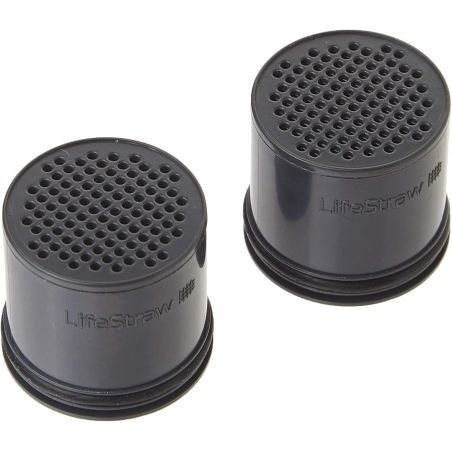 Capsule di ricambio a carbone attivo x 2 per LifeStraw Go