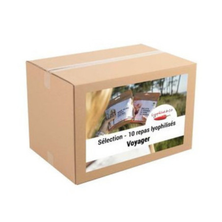10 Voyager freeze dried meals - Freezedried & Co
