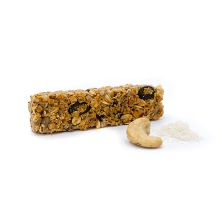 Organic cereal bar Meltonic - Cashew and Guérande sea salt
