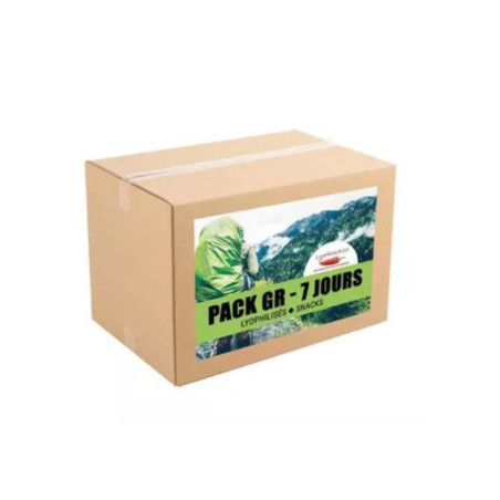Pack Voeding 7 dagen Vegetarisch - Gevriesdroogd - Grote Wandeling