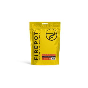 Fideos especiados con cerdo