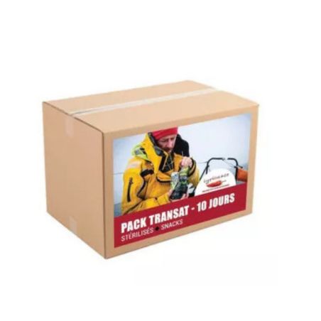 Transat-Paket – 10 Tage – Sterilisierte Mahlzeiten mit Snacks