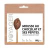 Mousse de chocolate com pepitas
