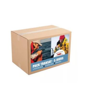 Pack Vela - 5 días - Liofilizados y esterilizados con snacks