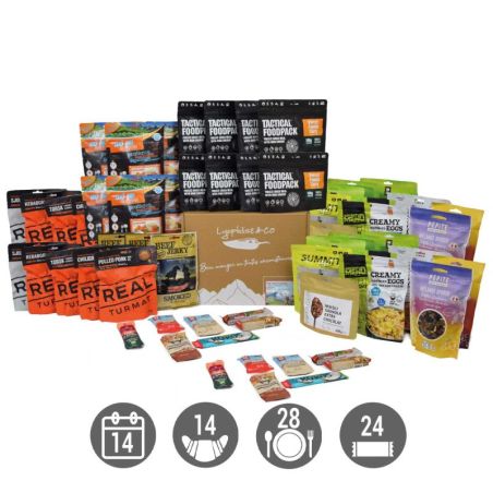 Pack Trek - 14 giorni - Liofilizzati e Snack